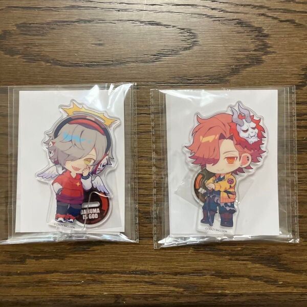 CR だるま ありさか GIGO デフォルメ ミニキャラ アクリルスタンド アクスタ セット
