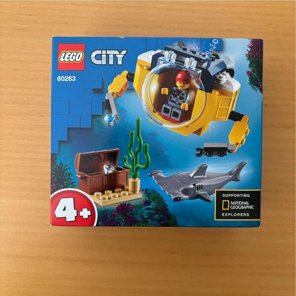 【新品】未開封 レゴ 60263 LEGO シティ 海の探検隊 小型潜水艦 廃盤 LEGO CITY ブロック