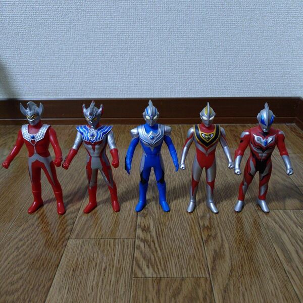 ウルトラマンソフビ 500シリーズ 5体セット