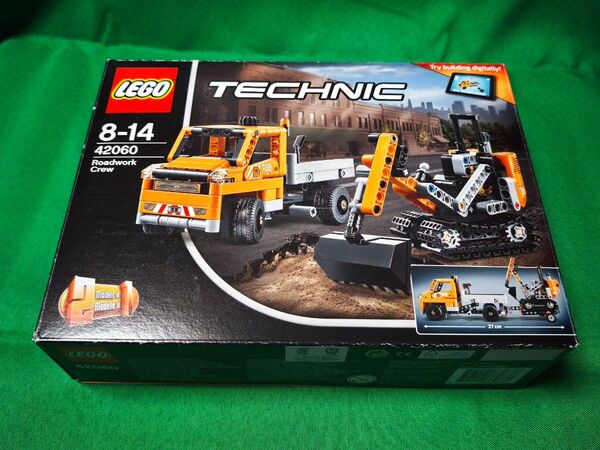 レゴ (LEGO) テクニック 道路工事トラック & ショベルカー 42060 使用済み品