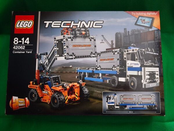 レゴ (LEGO) テクニック コンテナトラック & ローダー 42062 使用済み品