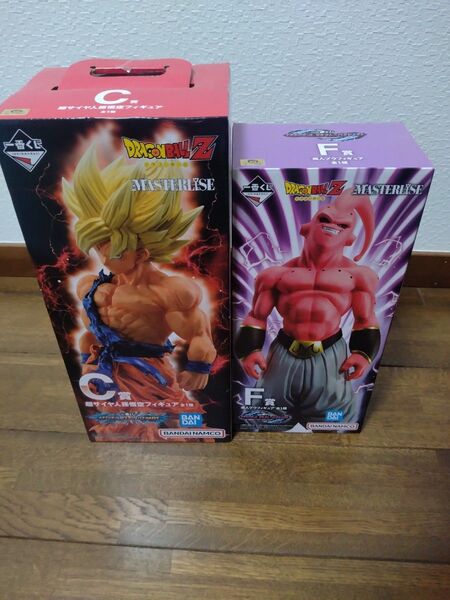 ドラゴンボール一番くじ 孫悟空 C賞 魔人ブウ F賞 2個セット フィギュア