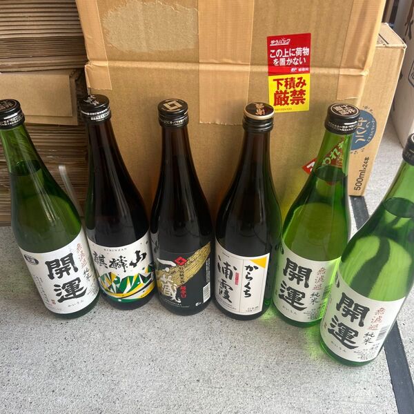 清酒6本720ml