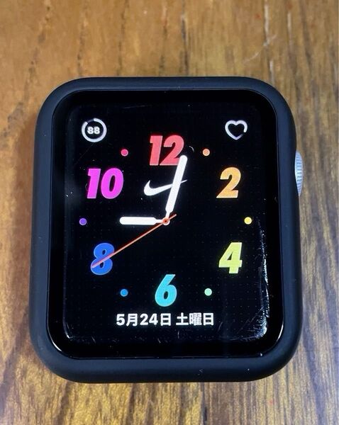 Apple Watch series 3 42mm NIKE、セルラー モデル 画面割れ、ジャンク品
