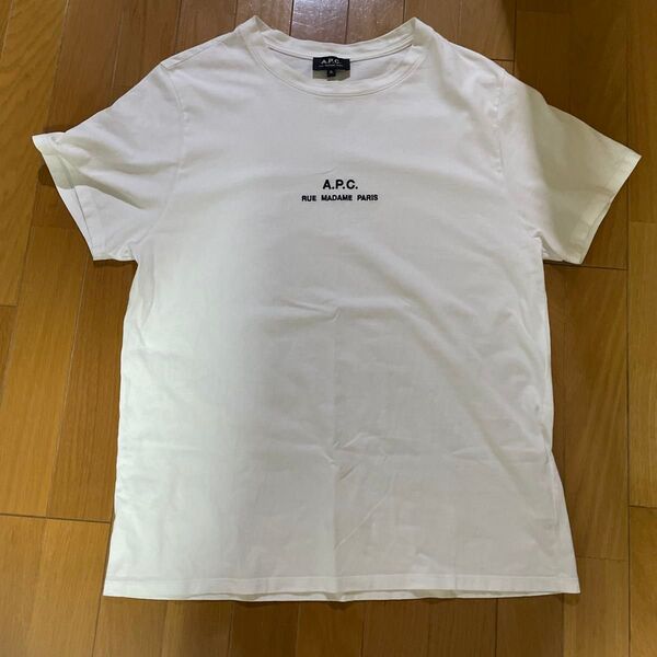 A.P.C. ロゴTシャツ ホワイト