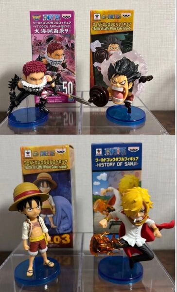 ワンピース ワールドコレクタブルフィギュア ワーコレ 4つセット