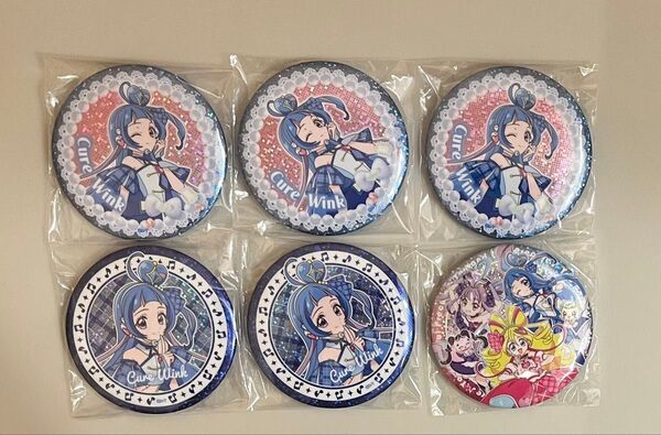 キミとアイドルプリキュア♪ キュアウインク BIG缶バッジ