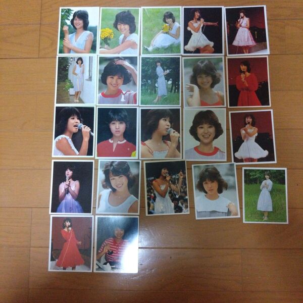 松田聖子 ブロマイド 22枚セット