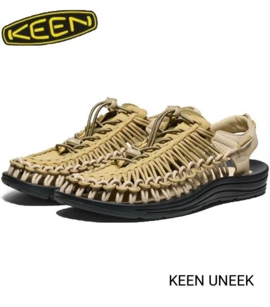 ★【2025年発売新色・国内正規品・新品】KEEN キーン UNEEK ユニーク メンズ スニーカー サンダル 28.0㎝