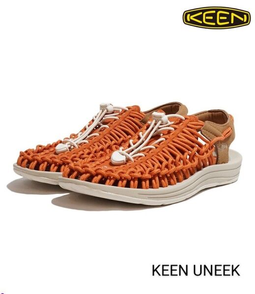 ★【2025年発売新色・国内正規品・新品】KEEN キーン UNEEK ユニーク メンズ スニーカー サンダル 26.5㎝