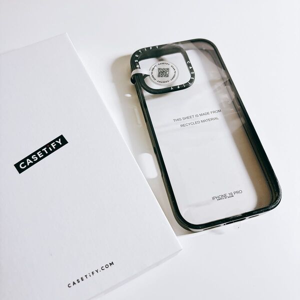 CASETiFY iPhone 16 Pro ケース 軽量 コンパクト 6.3インチ MIL規格2倍相当