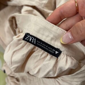 ZARA トップス ベージュ Sサイズ EUR S USA S MEX 26