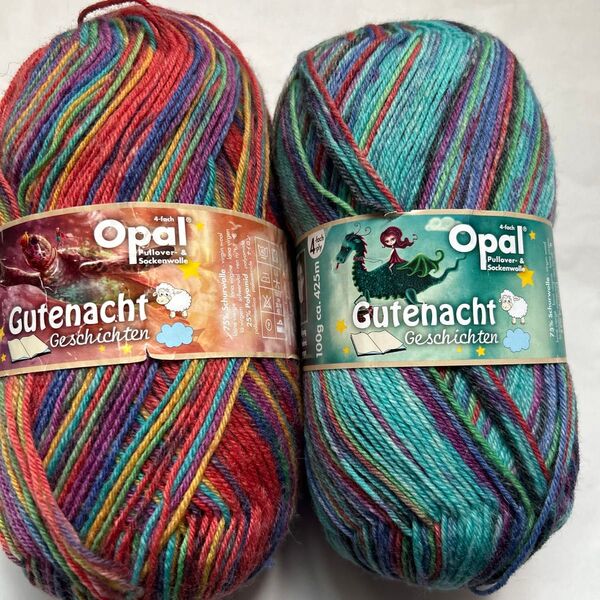 Opal 毛糸 Gutenacht Geschichten 2玉セット