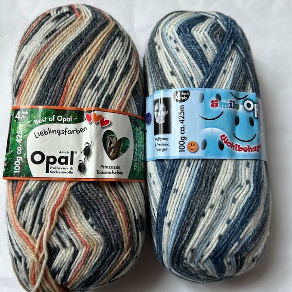 Opal 毛糸 2玉