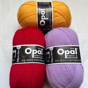 Opal 毛糸 3玉セット
