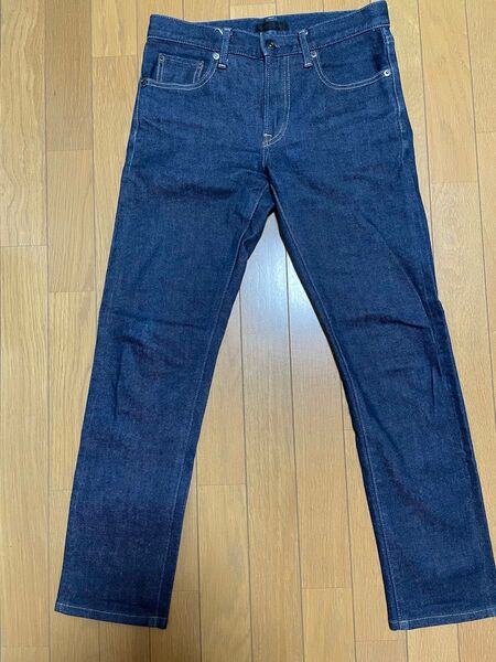 ユニクロ デニム スリムフィット セルビッチ W29