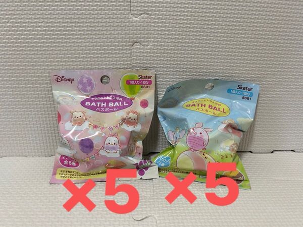 skater Disneyマスコット入りバスボール10個セット