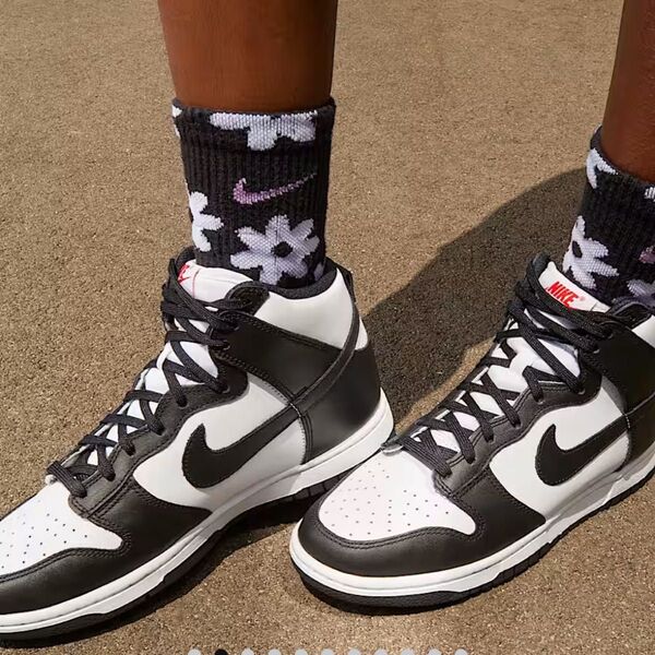 確実正規品★ NIKE DUNK HIGH RETRO 黒 ナイキ スニーカー ダンク ハイ レトロ ブラック panda