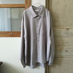 Rocky Monroe / ロッキーモンロー カラーシャツ 長袖 トップス カットソー メンズ ライトグレー