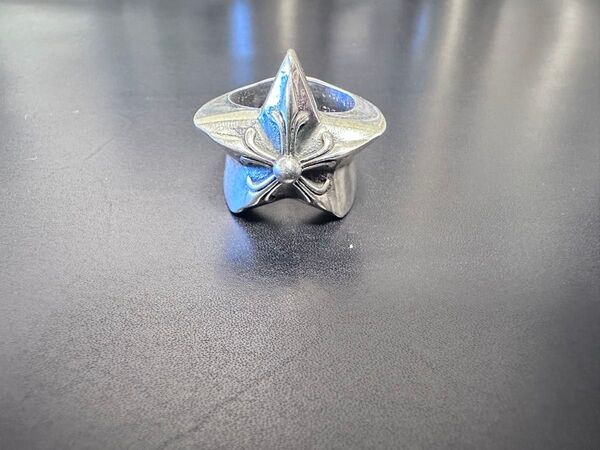 【美品】CHROME HEARTS 5ポイント スターリング Silver925 17号