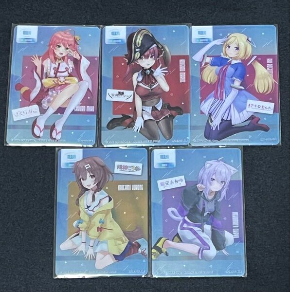 クリアビジュアルカード 5枚 まとめ売り ホロライブ
