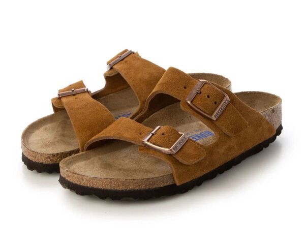 BIRKENSTOCK ビルケンシュトック Arizona アリゾナ サンダル スエード ミンク 24.5 38