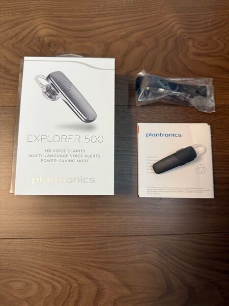 Plantronics Explorer 500 Bluetooth ワイヤレスイヤホン ヘッドセット ブラック