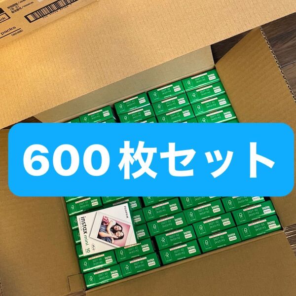 新品未開け!FUJIFILM instax mini チェキ フイルム 10枚x60個セット600枚