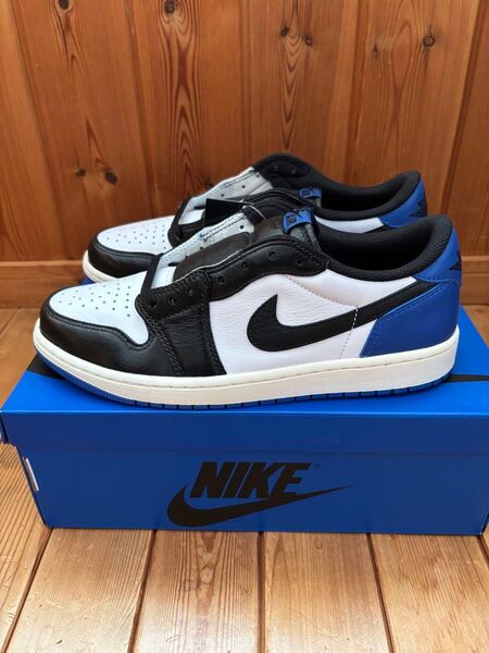 Air Jordan 1 Retro Low OG Game Royal Black Toe ツマ黒 ナイキ エアジョーダン1