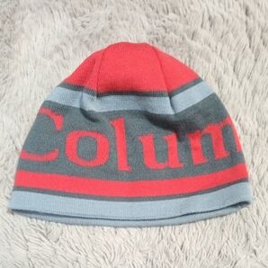 【極美品】Columbia ニット帽 極暖 アウトドア ニットキャップ コロンビア オムニヒート ビーニー