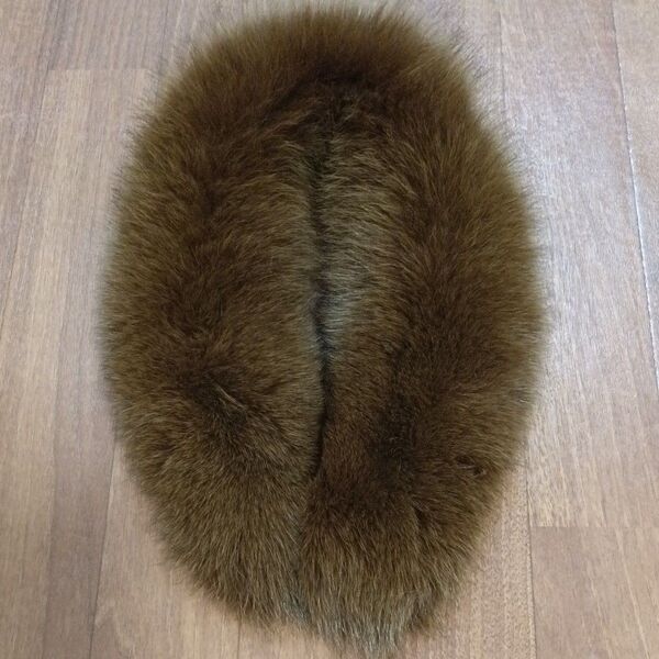 【極美品】SAGA FURS ファー マフラー 和装 洋装 毛皮 リアルファー ショール ティペット サガファーズ