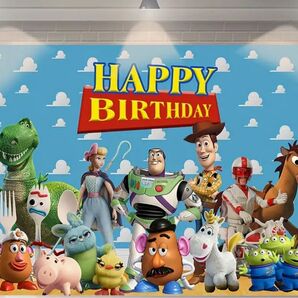 トイストーリー バースデーバナー 誕生日 飾り