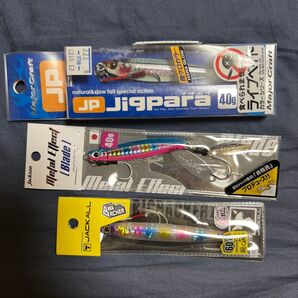 新品 メタルジグ 3種 ジグパラ ジャッカル ステイ ジャクソン