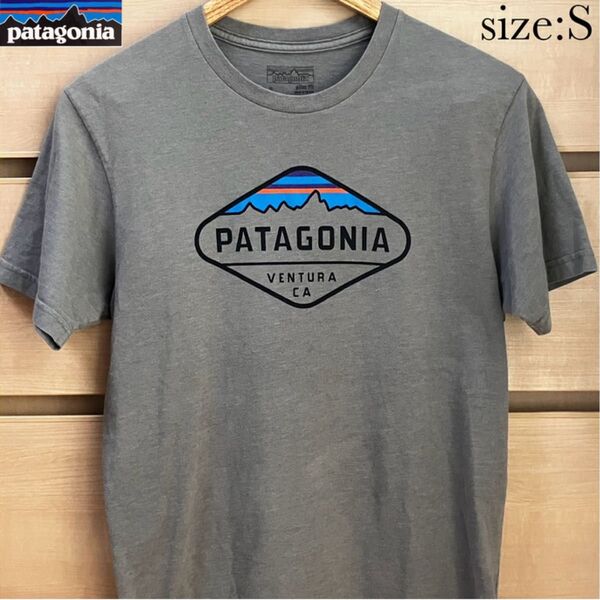 【複数割】パタゴニア Patagonia 半袖Tシャツ グレー Sサイズ