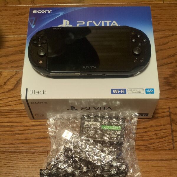 PlayStation ソニー SONY PSVITA PCH-2000 Wi-Fi ブラック