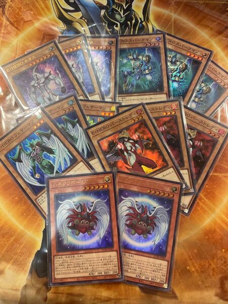 遊戯王 HEROデッキパーツ 計25枚