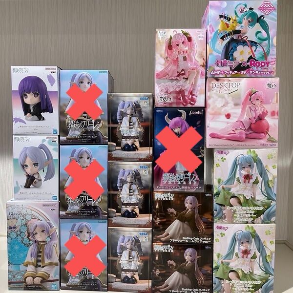 葬送のフリーレン 初音ミク フィギュア ぬーどるストッパー デスクトップキュート