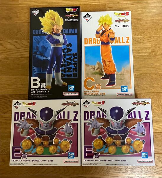 一番くじ ドラゴンボール VSオムニバスCROSS B賞 C賞 E賞×2