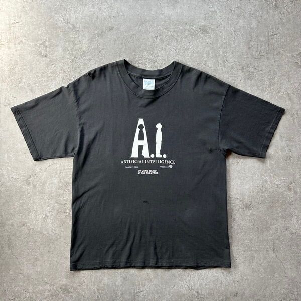 00s A.I. ムービーtシャツ/映画tシャツ ブラック L