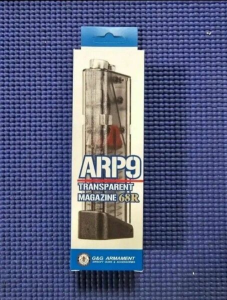G&G ARMAMENT ARP9 用 68連 マガジン Transparent Magazine G-08-213