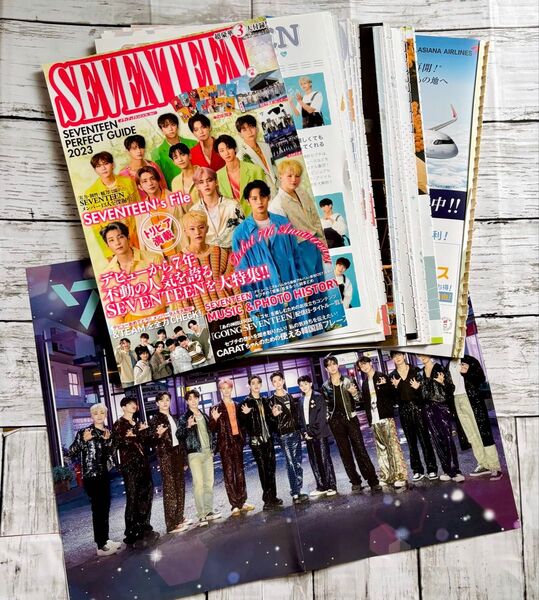 SEVENTEEN PERFECT GUIDE2023 切り抜き おまけ付き