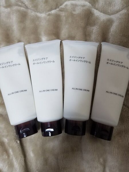 無印良品 エイジングケアオールインワンジェルクリーム 4個