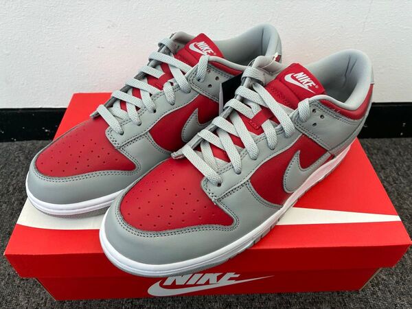 新品 未使用品 NIKE DUNK LOW RETRO QS "UNIVERSITY RED" 28.0cm ウルトラマン