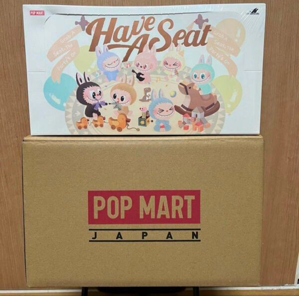 【特別価格】POPMART LABUBU THE MONSTERS Have a Seat シュリンク付き