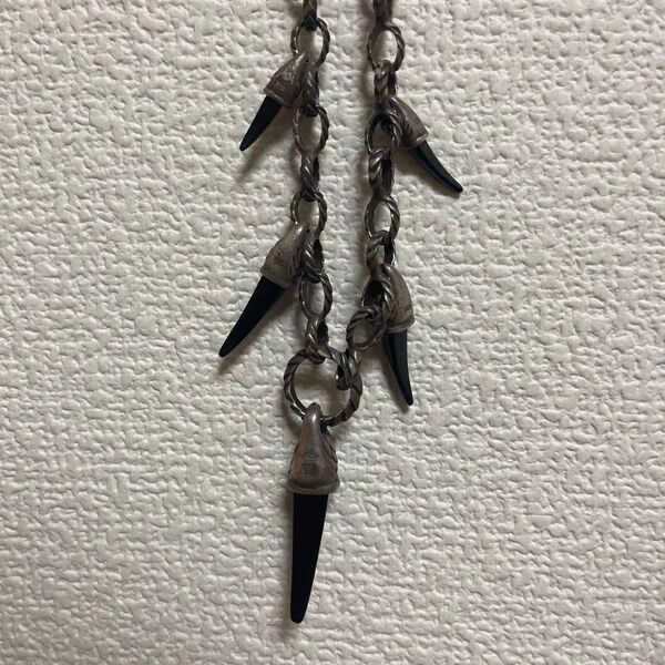 ネックレス アクセサリー ペンダント レトロ ビンテージ アンティーク シルバー 925 bizarre クローネックレス