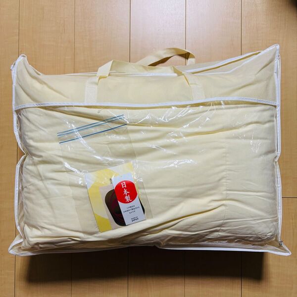 【新品未使用未開封】洗える羽毛肌掛けふとん(シングル)【甲州羽毛ふとん】