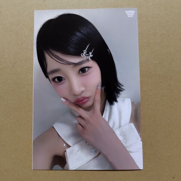 ME:I 飯田栞月 KCON JAPAN 2025 フォトプリント 生写真