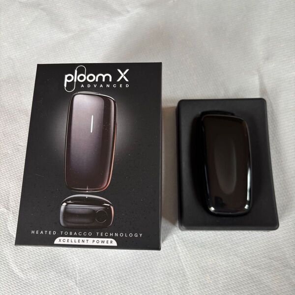 プルームエックス アドバンスド (Ploom X ADVANCED) スターターキット <ブラック> 加熱式タバコ たばこ 本体