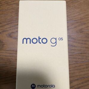 (未開封)moto g05 SIMフリー モトローラ ミスティブルー 5G