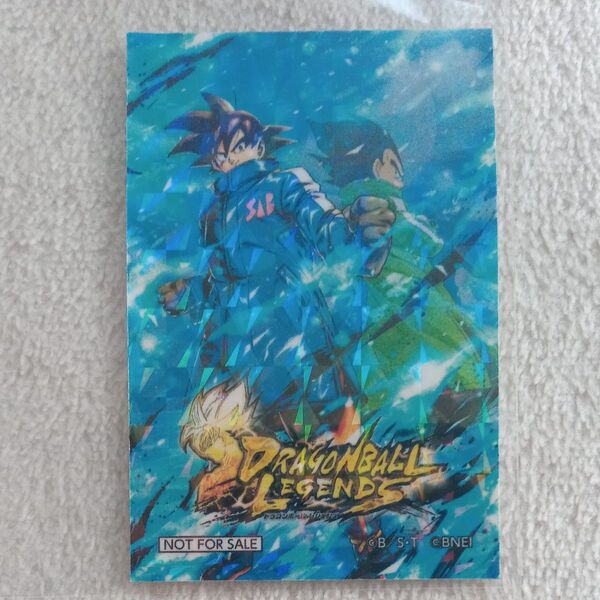 ドラゴンボールレジェンズ オリジナルステッカー 孫悟空 ベジータ